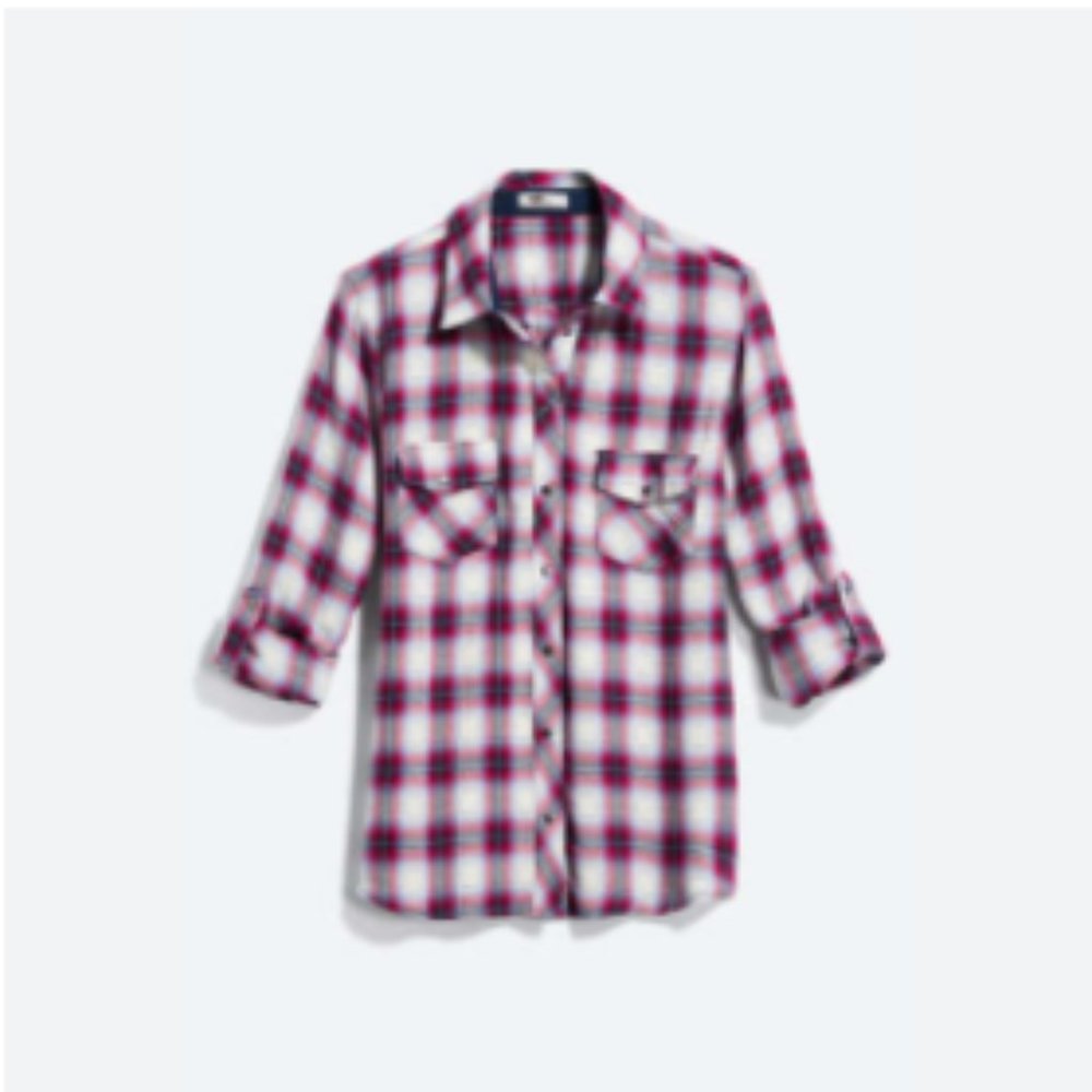 KUT FROM THE KLOTH Boylen Pocket Button Down XL